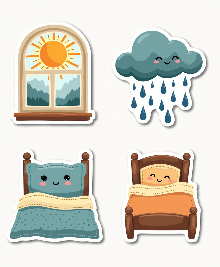 Wellness & Self-Care - Sticker Sheet v18